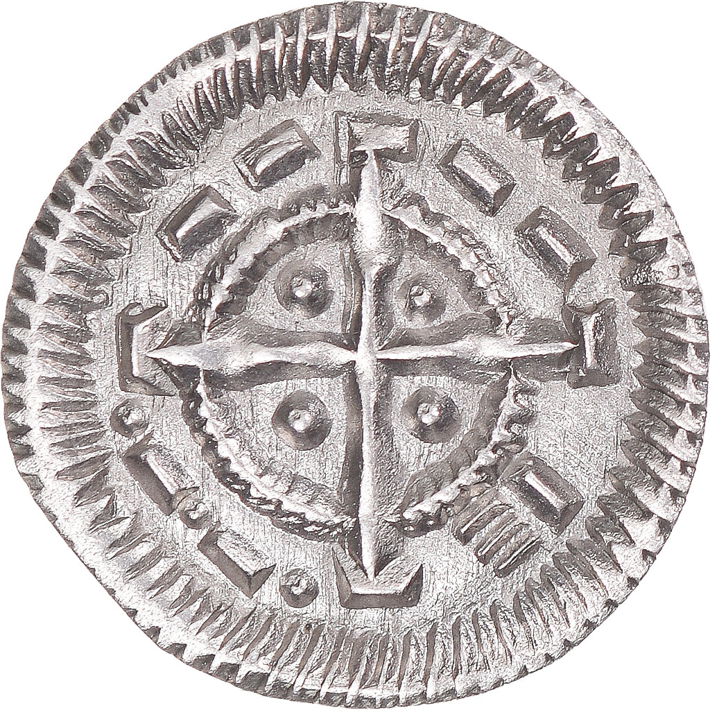 Moneta, Ungheria, Anonymous, Denar, 12TH CENTURY, SPL-, Argento