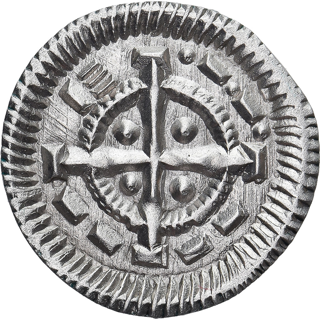 Munten, Hongarije, Anoniemen, Denar, 12e EEUW, PR, Zilver