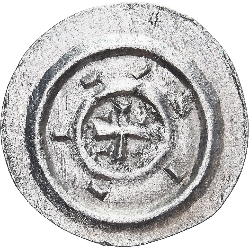 Munten, Hongarije, Anoniemen, Denar, 12e EEUW, PR, Zilver