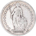 Münze, Schweiz, Franc, 1914, Bern, S+, Silber, KM:24