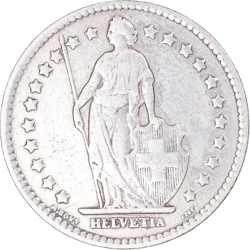 Münze, Schweiz, Franc, 1921, Bern, SS, Silber, KM:24