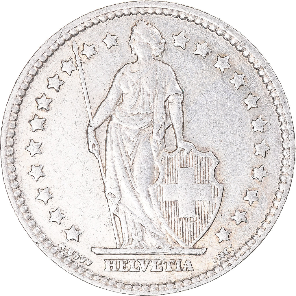 Münze, Schweiz, Franc, 1940, Bern, SS, Silber, KM:24