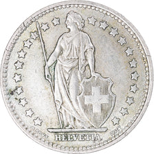 Münze, Schweiz, Franc, 1957, Bern, SS, Silber, KM:24