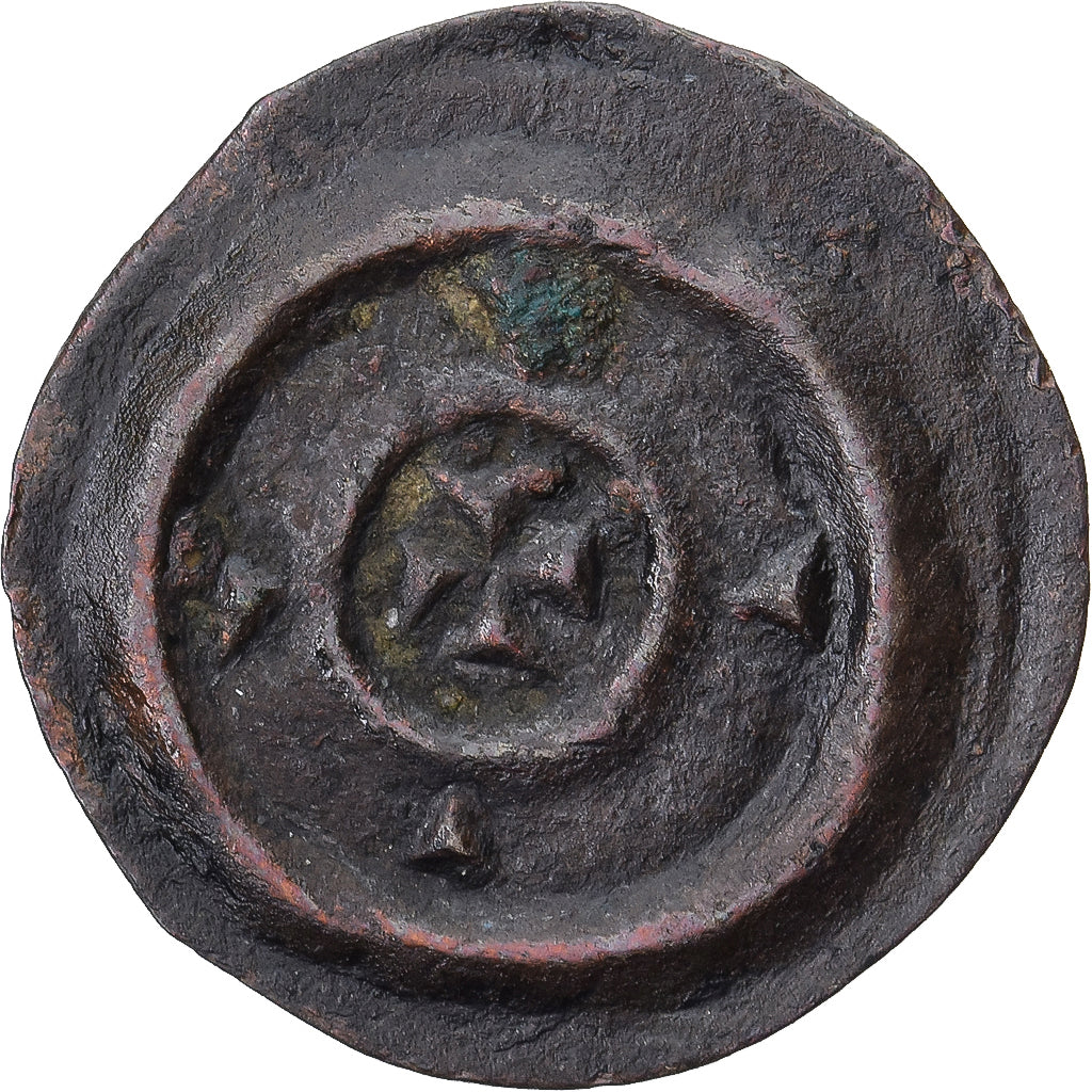 Munten, Hongarije, Bela II, Denar, 1131-1141, ZF, Zilver