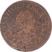 Moneta, Francia, Louis XIII, Double Tournois, 1637, MB+, Rame, Gadoury:11