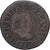 Moneda, Francia, Henri III, Denier Tournois, 1584, BC+, Cobre, Gadoury:450