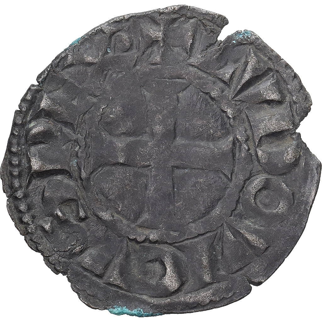 Coin, France, Louis VIII-IX, Denier Tournois, VF(30-35), Billon, Duplessy:188