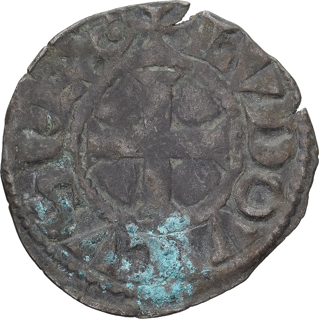 Coin, France, Louis VIII-IX, Denier Tournois, EF(40-45), Billon, Duplessy:188