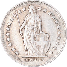 Münze, Schweiz, 1/2 Franc, 1950, Bern, SS, Silber, KM:23