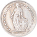 Münze, Schweiz, 1/2 Franc, 1950, Bern, SS, Silber, KM:23