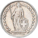Moneta, Szwajcaria, 1/2 Franc, 1952, Bern, EF(40-45), Srebro, KM:23