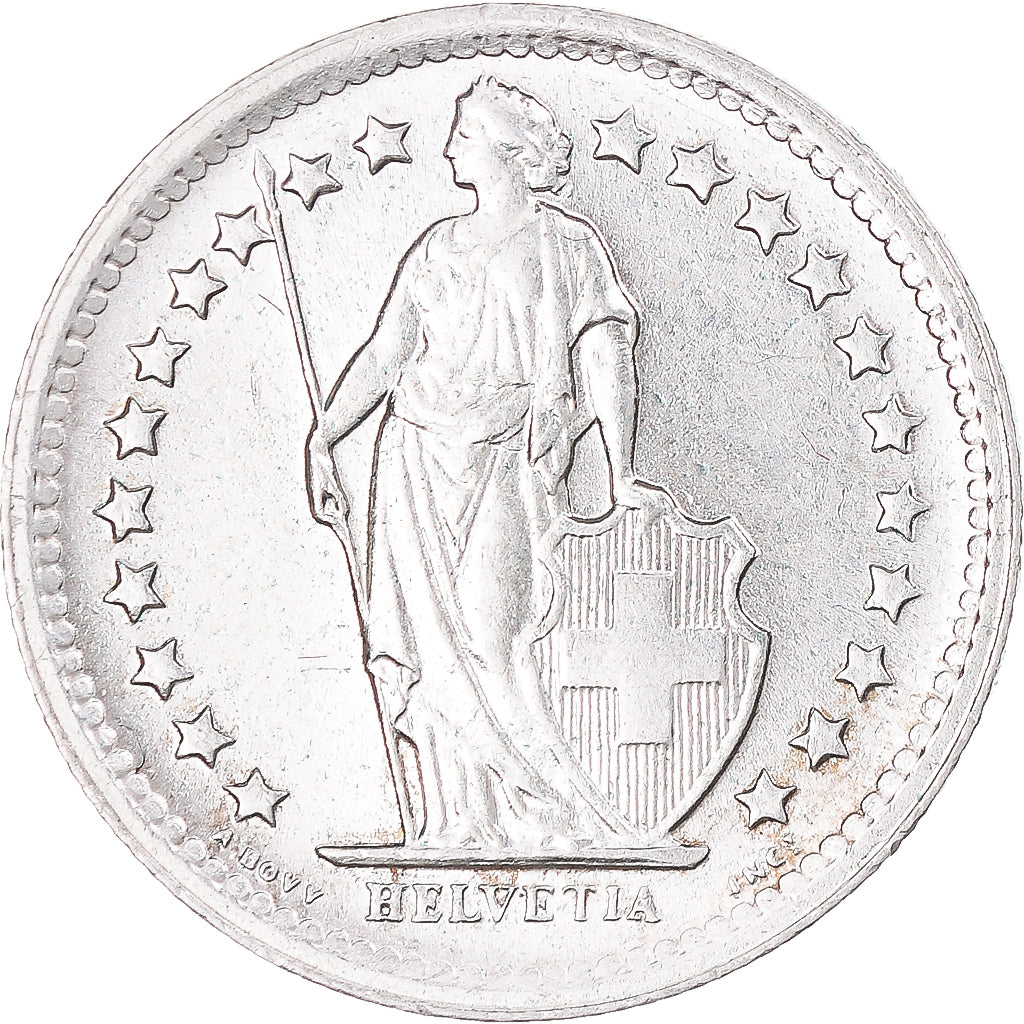 Monnaie, Suisse, 1/2 Franc, 1966, Bern, SUP, Argent, KM:23