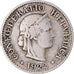 Münze, Schweiz, 5 Rappen, 1922, Bern, S+, Kupfer-Nickel, KM:26