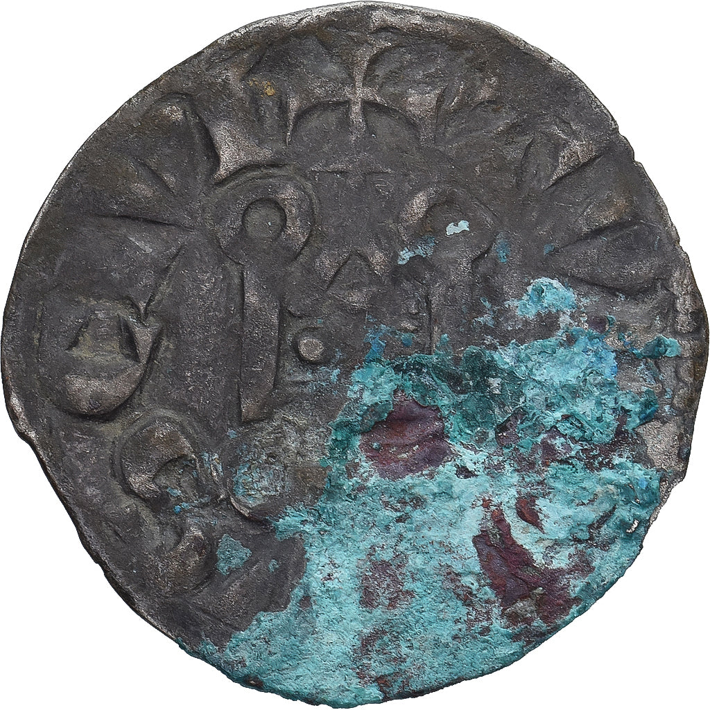 Coin, France, Louis VIII-IX, Denier Tournois, VF(20-25), Billon, Duplessy:188