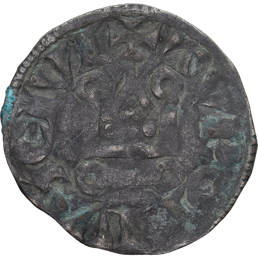 Coin, France, Louis VIII-IX, Denier Tournois, VF(30-35), Billon, Duplessy:188