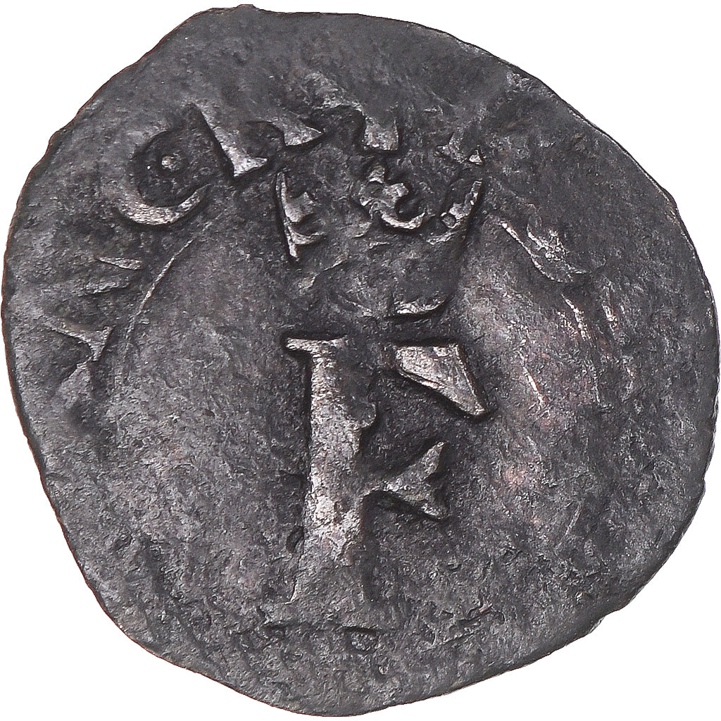 Moeda, França, François Ier, liard à l'F et à la croisette, 1540-1547