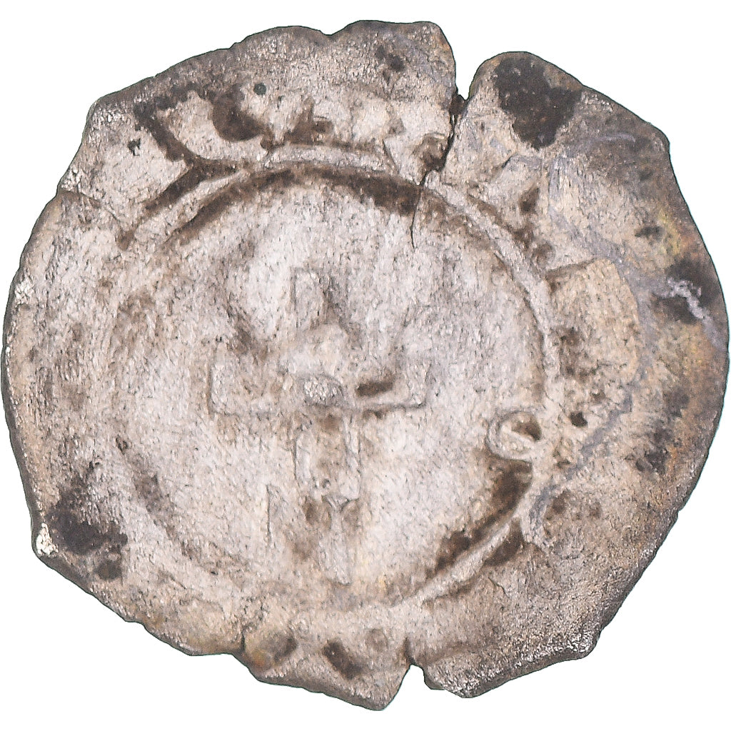 Munten, Frankrijk, François Ier, liard à l'F et à la croisette, 1540-1547