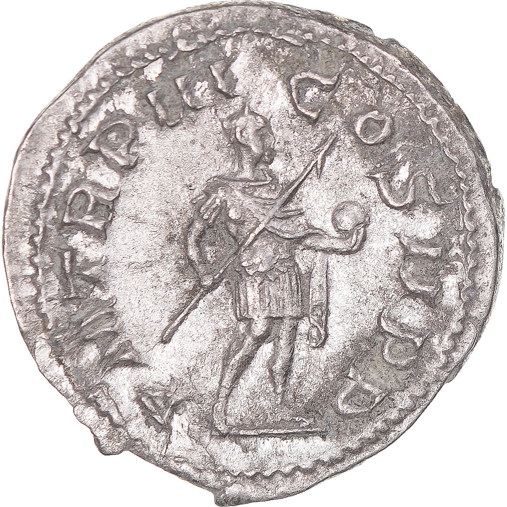 Moeda, Gordian III, Denarius, 238-244, Rome, EF(40-45), Prata, RIC:115