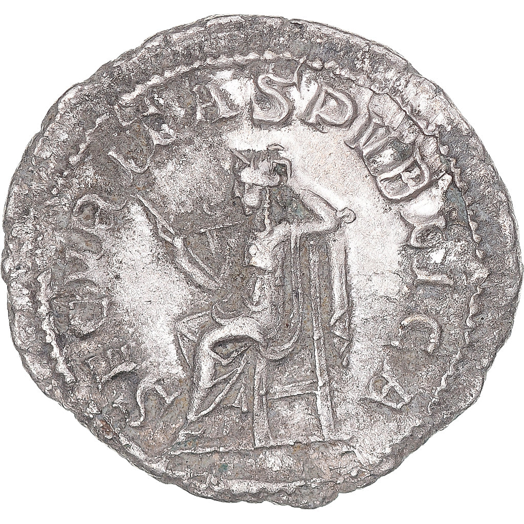 Moeda, Gordian III, Denarius, 238-244, Rome, EF(40-45), Prata, RIC:130
