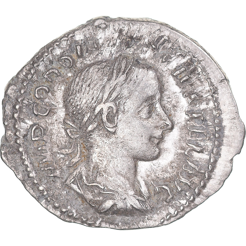 Moeda, Gordian III, Denarius, 241-243, Rome, EF(40-45), Prata, RIC:113