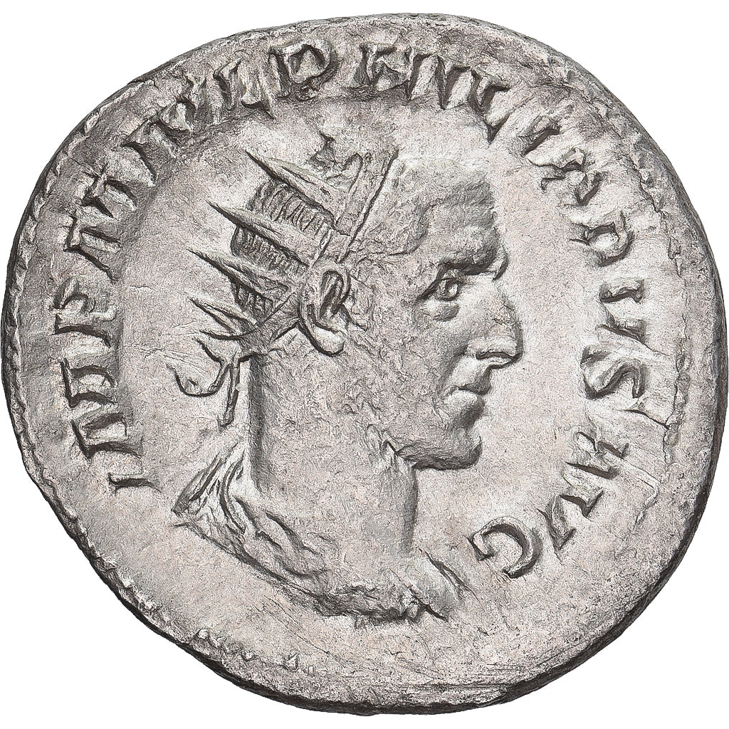 Coin, Philip I, Antoninianus, 244-247, Rome, AU(50-53), Billon, RIC:28