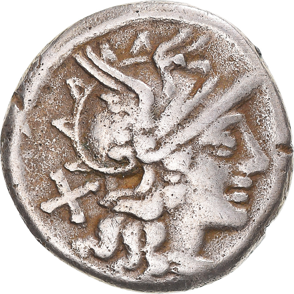 Coin, Junia, Denarius, 149 BC, Rome, EF(40-45), Silver, Crawford:210/1