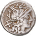 Coin, Junia, Denarius, 149 BC, Rome, EF(40-45), Silver, Crawford:210/1