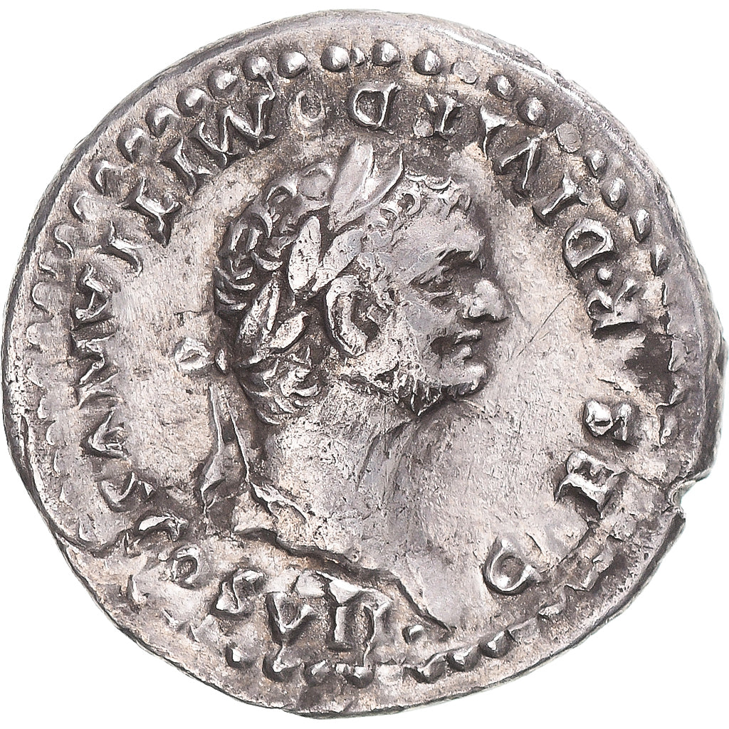 Coin, Domitian, Denarius, 80-81, Rome, AU(50-53), Silver, RIC:267