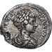 Moneda, Geta, Denarius, 198-209, Rome, BC+, Plata, RIC:15b