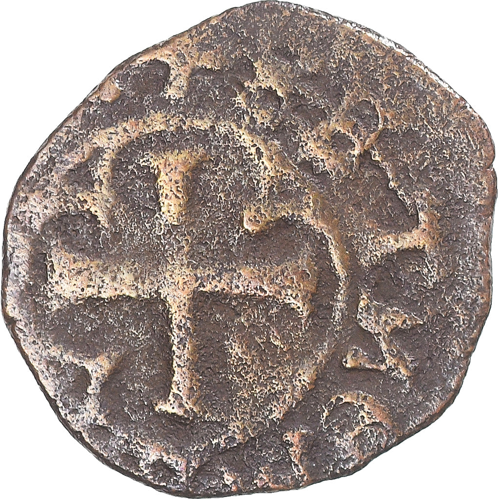 Moneta, Francja, François Ier, Denier Tournois, 1515-1547, VF(30-35), Bilon