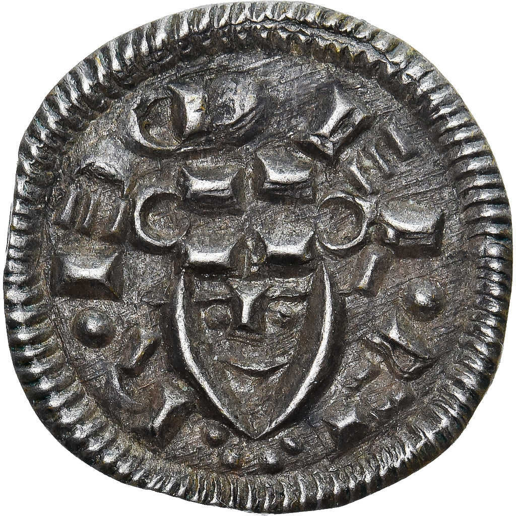Munten, Hongarije, Bela II, Denar, 1131-1141, ZF+, Zilver
