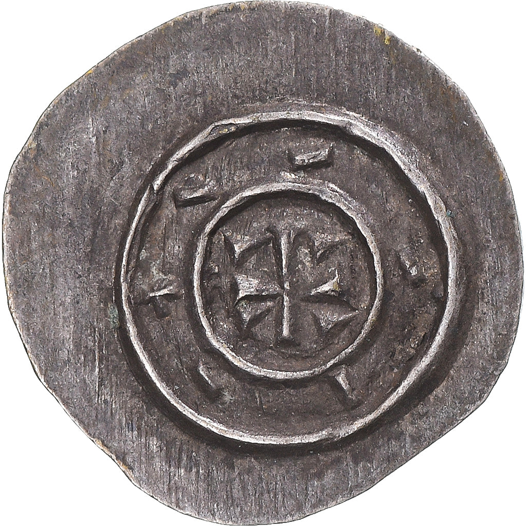 Moneta, Ungheria, Bela II, Denar, 1131-1141, BB+, Argento