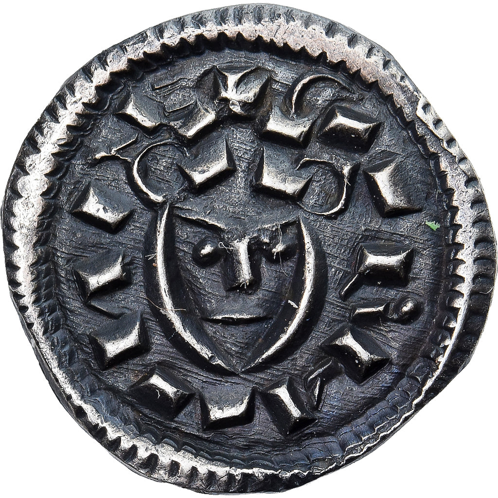 Coin, Hungary, Coloman, Denar, 1095-1116, AU(50-53), Silver
