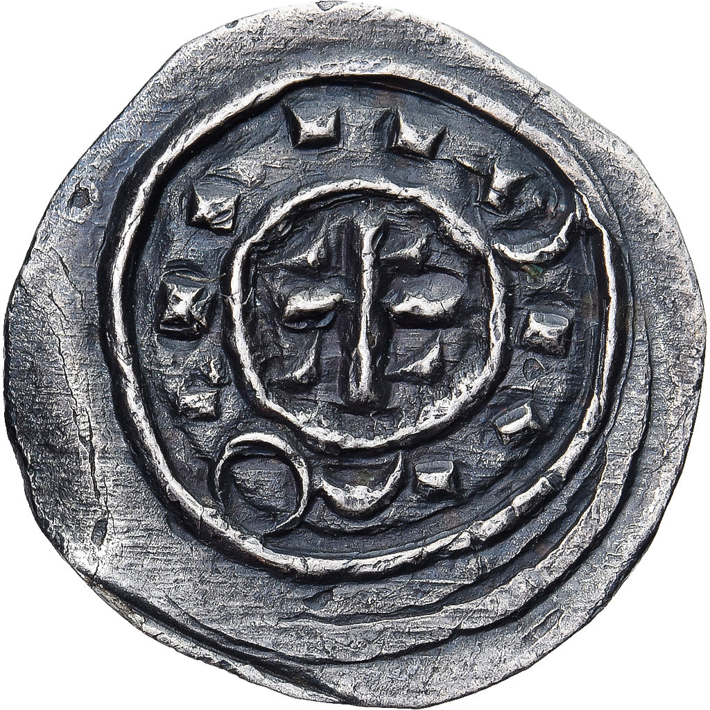 Coin, Hungary, Coloman, Denar, 1095-1116, AU(50-53), Silver