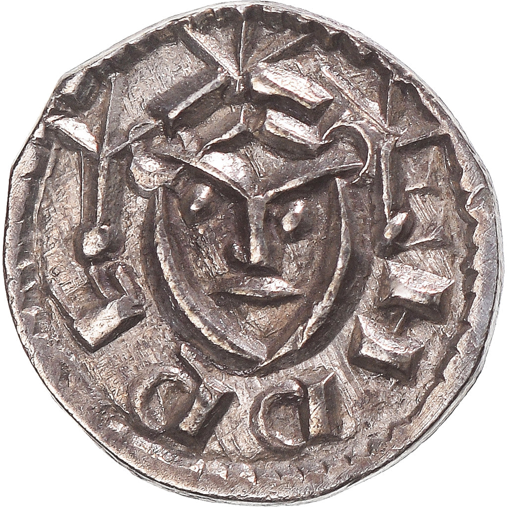 Moneta, Ungheria, Bela II, Denar, 1131-1141, BB, Argento