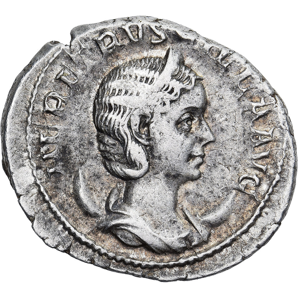 Moneta, Herennia Etruscilla, Antoninianus, 249-251, Rome, EF(40-45), Bilon