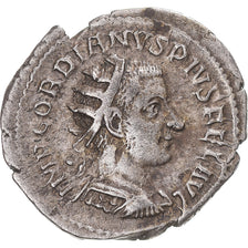 Coin, Gordian III, Antoninianus, 242-244, Rome, AU(50-53), Billon, RIC:216