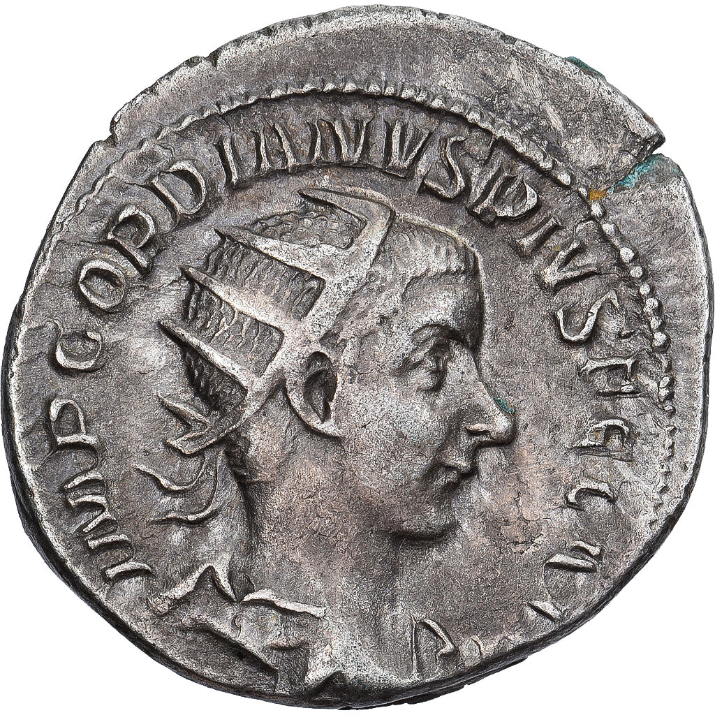 Coin, Gordian III, Antoninianus, 238, Rome, AU(50-53), Billon, RIC:51