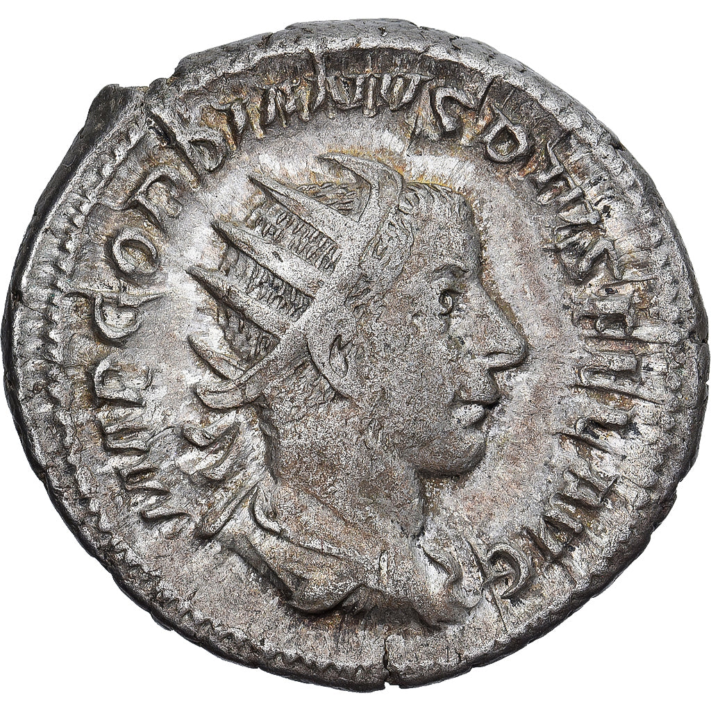 Coin, Gordian III, Antoninianus, 243-244, Rome, EF(40-45), Billon, RIC:153