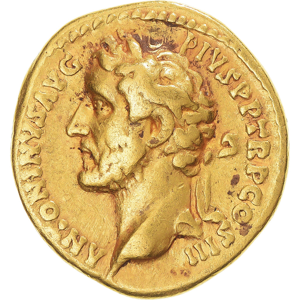 Antoninus Pius, Aureus, 143-144, Rome, Gold, VF(30-35), RIC:108c