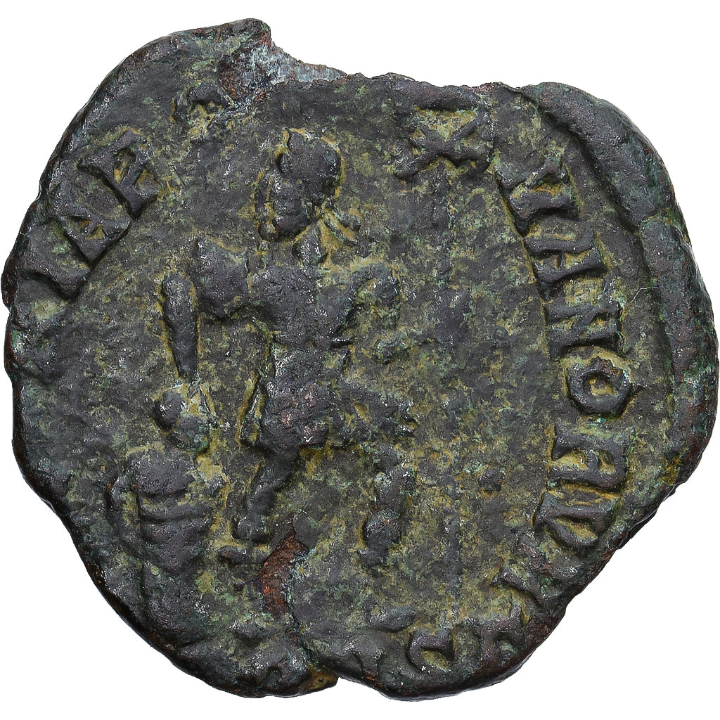Monnaie, Valentinian II, Follis, 378-383, TB, Bronze