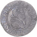 Münze, Frankreich, Henri IV, Double Tournois, 1591, Châlons-en-Champagne, S+
