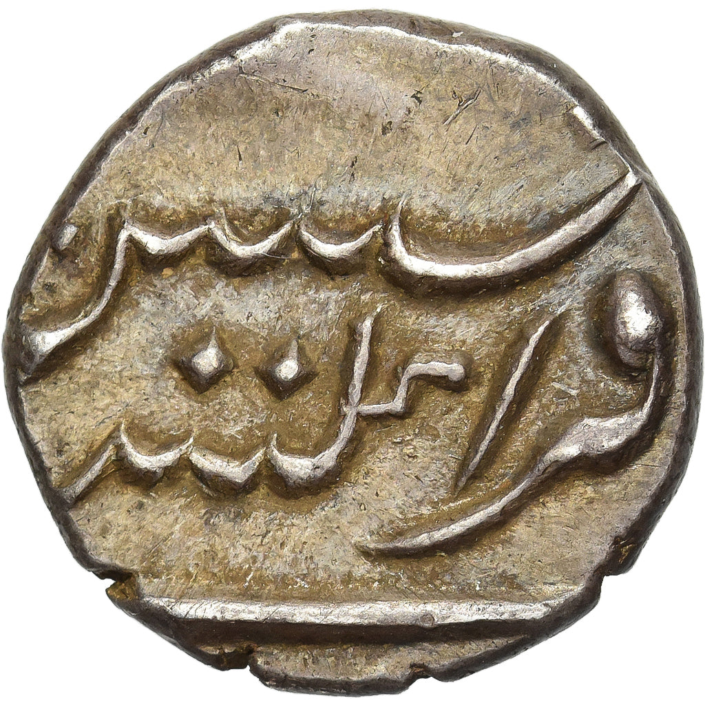 Frans India, Louis XV, 1 Fanon, 1751, Pondicherry, Zilver, PR, KM:67