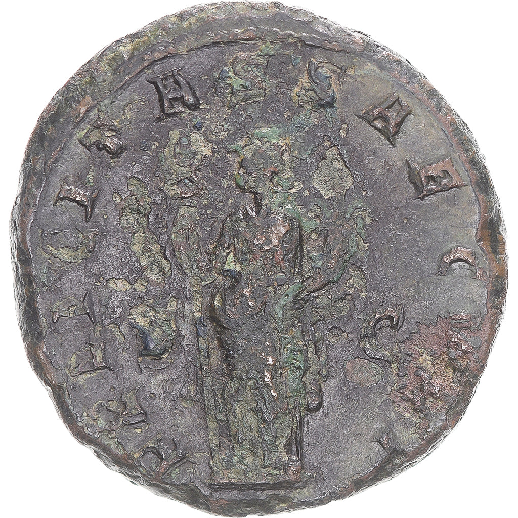 Trajan Decius, Double Sestertius, 249-251, Rome, Bronce, MBC, RIC:115a