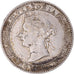 Monnaie, Sri Lanka , Victoria, 25 Cents, 1893, Londres, TTB+, Argent, KM:95