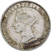 Monnaie, Sri Lanka , Victoria, 25 Cents, 1893, Londres, TTB+, Argent, KM:95