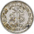 Munten, Ceylon, Victoria, 25 Cents, 1893, London, ZF+, Zilver, KM:95