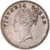 Coin, INDIA-BRITISH, Victoria, 2 Annas, 1841, Bombay, AU(55-58), Silver