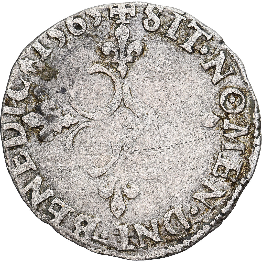 Münze, Frankreich, Charles IX, Sol Parisis, 1565, Paris, S+, Billon
