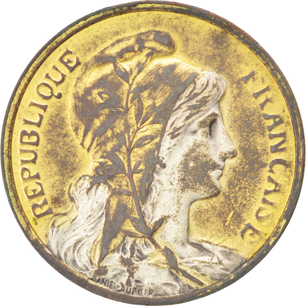Coin, France, Dupuis, 5 Centimes, 1916, Paris, AU(50-53), Bronze, KM:842